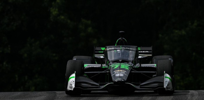 IndyCar: Agustín Canapino partirá desde la fila 11 en Mid-Ohio