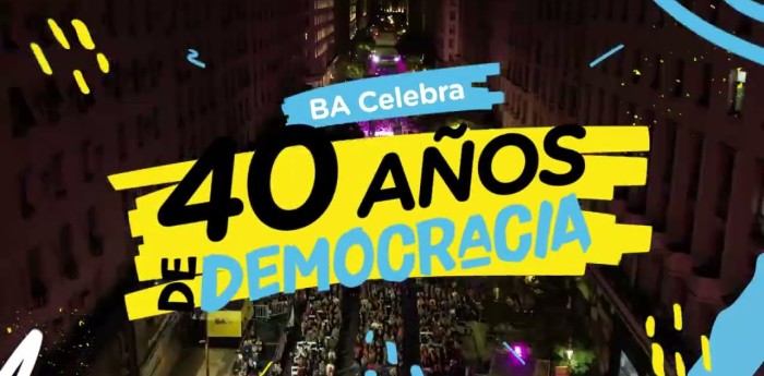 "BA celebra 40 años de democracia": ¿Qué calles estarán cortadas en CABA?