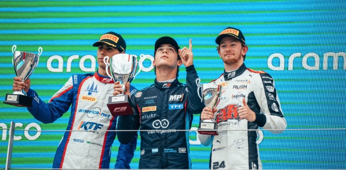 VIDEO: así sonó el himno argentino en el podio de la F3 en Silverstone