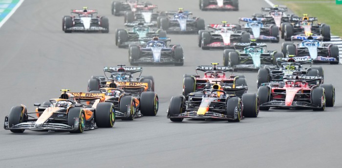 F1: la gran largada de Norris contra Verstappen en el GP de Silverstone