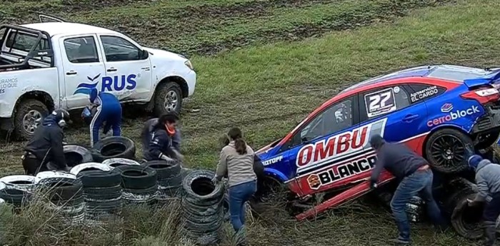 VIDEO TN: fuerte golpe para Carducci y Franetovich en la final