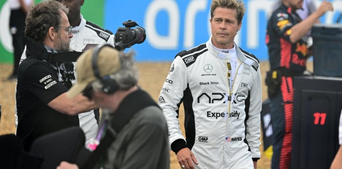 Brad Pitt reveló más detalles sobre la película de la F1 tras girar en Silverstone