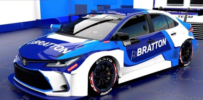 TCR: Bessone y Diego Gutiérrez presentaron los colores de su Toyota