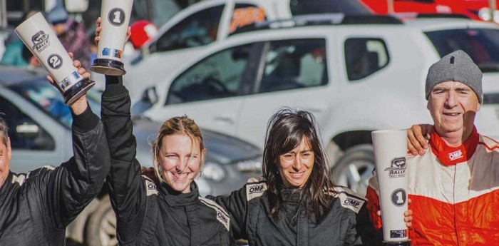 La joven piloto que logró su primera victoria y ahora sueña con pisar fuerte en el Rally Argentino