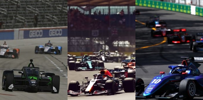 Canapino en IndyCar, Colapinto en F3 y Fórmula 1, la agenda internacional del fin de semana