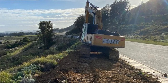 Balcarce: comenzaron a trabajar en el autódromo