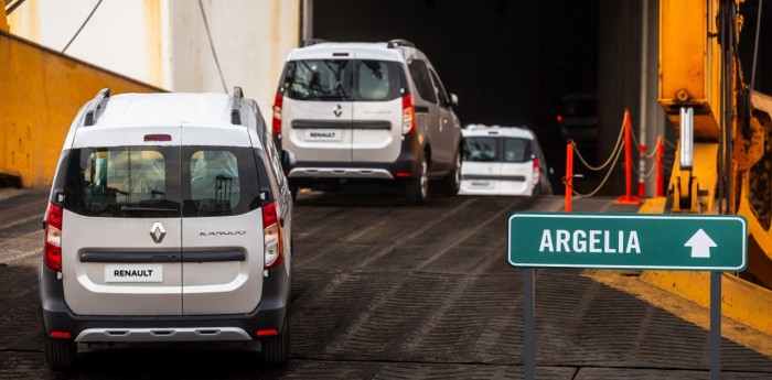 Renault Argentina realizó el primer embarque de Kangoo rumbo a Argelia