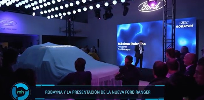 VIDEO: Robayna presentó la flamante Ford Ranger