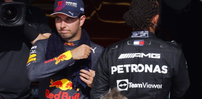 F1: ¿Qué dijo Hamilton del encontronazo con Pérez en el sprint?