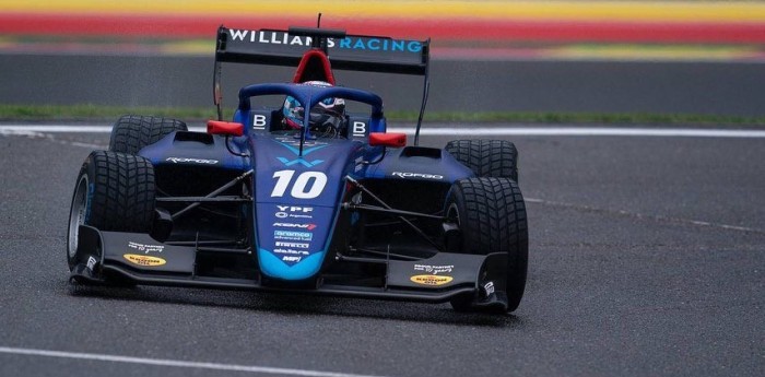 F3 en Bélgica: Colapinto se metió en el Top 10 de la Feature Race