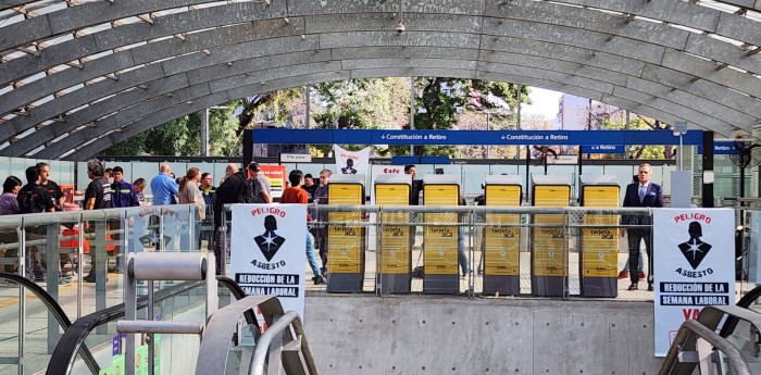 Subte: doble paro en la primera semana de agosto