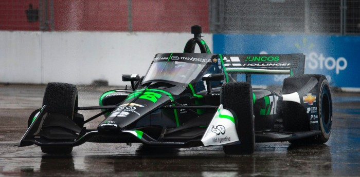 IndyCar: la práctica 2, demorada por lluvia