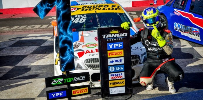 Top Race Junior: Roca ganó la segunda y completó un fin de semana perfecto en Concepción