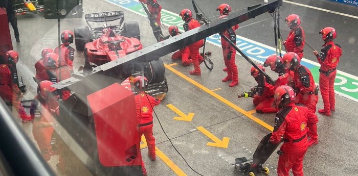 F1: problemas para Leclerc y Ferrari en un pit stop del GP de los Países Bajos