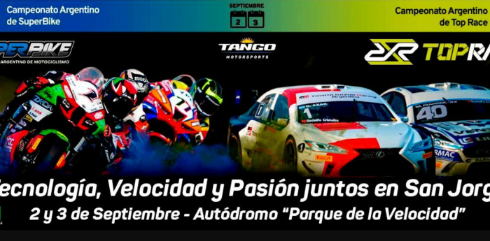 San Jorge: comprá tu entrada para ver al Top Race y las motos