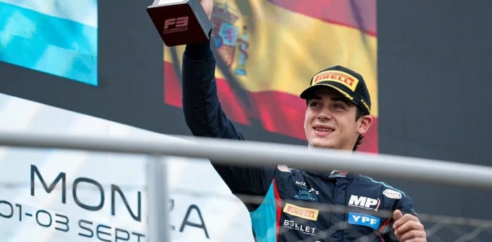 Colapinto en Corazón de F1: "Es un orgullo escuchar el himno en un podio de la Fórmula 1"