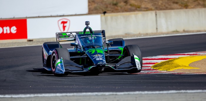 IndyCar: Canapino logró su mejor clasificación del año en Laguna Seca