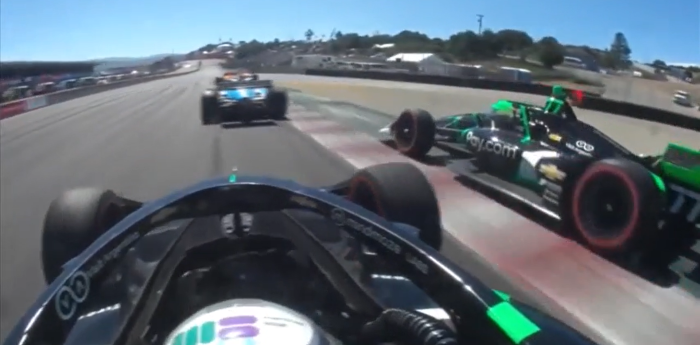 IndyCar: el áspero duelo entre Canapino y Ilott en Laguna Seca