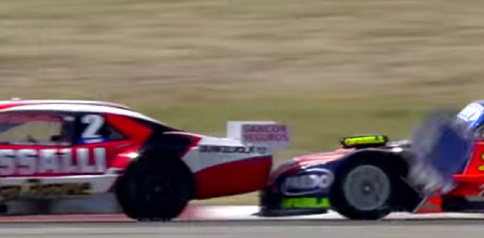 TC: el toque que generó la polémica entre Ortelli y Rossi en San Luis 2013