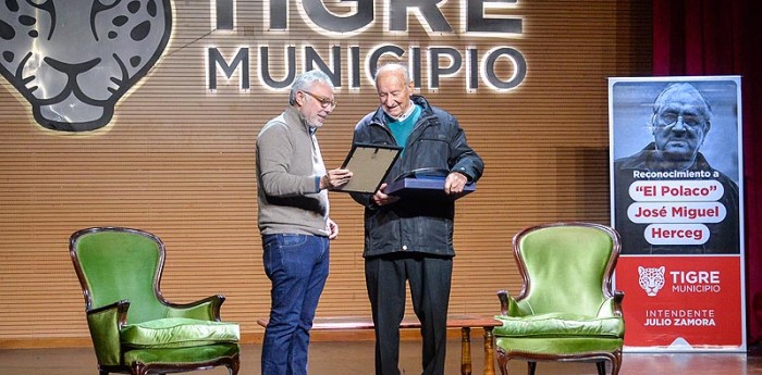 Merecido y justo reconocimiento al "Polaco" Herceg