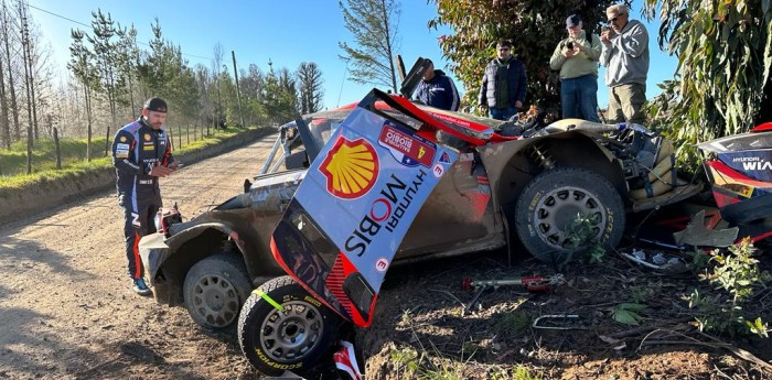 WRC: Lappi protagonizó un fuerte accidente en el Rally de Chile