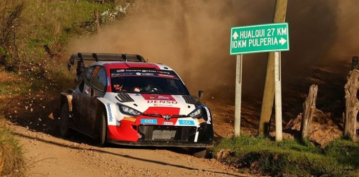 WRC: ¡Tremendo susto en Chile! Rovanperä pasó a centímetros del público