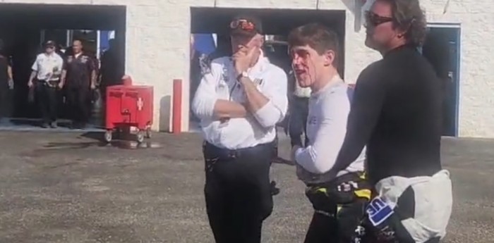 ¡Escándalo! Dos pilotos de NASCAR Truck Series a los golpes en Talladega