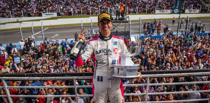 Leonel Pernía es uno de los más ganadores en el circuito 8