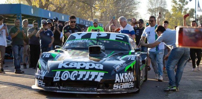 Canapino estuvo presente en la Fiesta Provincial del Automovilismo en Arrecifes