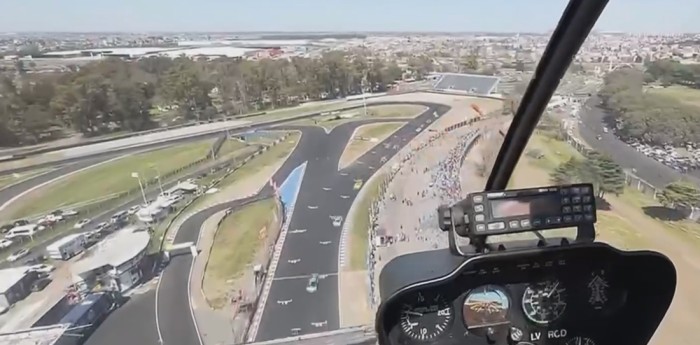 Los 200 Kilómetros de TC2000, desde el aire y con Cocho López