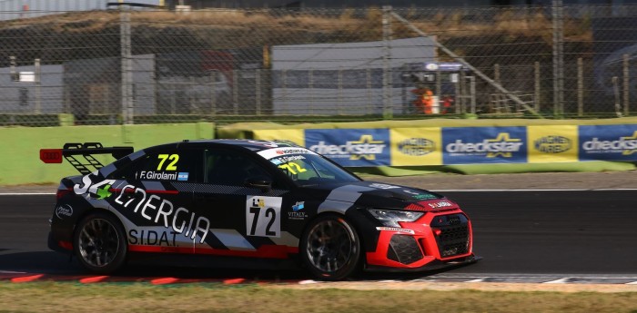 TCR Italy: Franco Girolami hizo podio en la carrera sabatina en Vallelunga