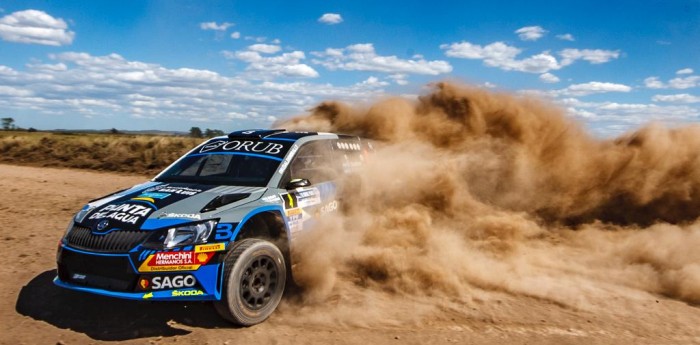 Rally Argentino: Miguel Baldoni es el primer líder en Coronel Pringles