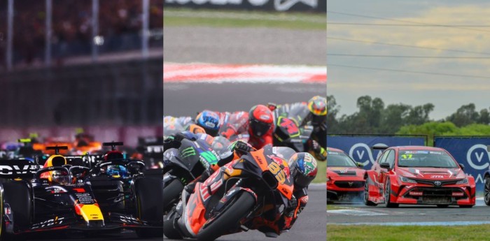 F1, TCR South America y MotoGP, la agenda internacional del fin de semana