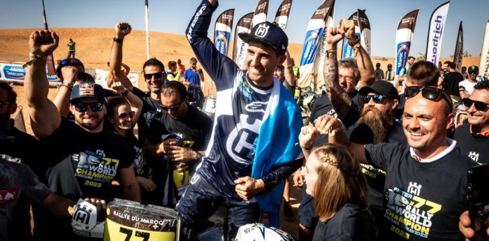 Luciano Benavides tras consagrarse campeón mundial de W2RC: "Es un sueño para mi"