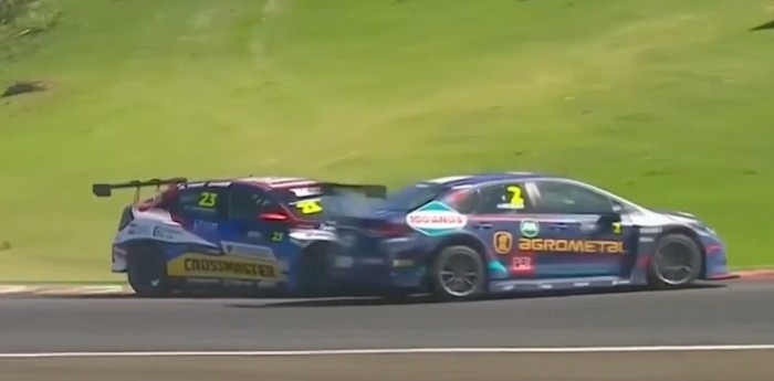 TCR South America: áspero toque entre Montenegro y Rosso en Velocitta