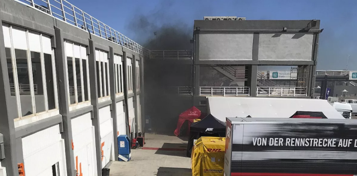 Debieron evacuar los boxes de la Fórmula E en Valencia por un incendio