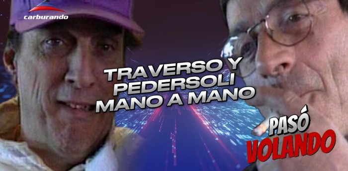 Traverso y Pedersoli, mano a mano en Pasó Volando