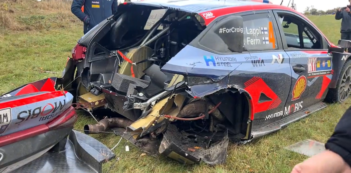 WRC: impactante accidente de Lappi en el Rally de Europa Central
