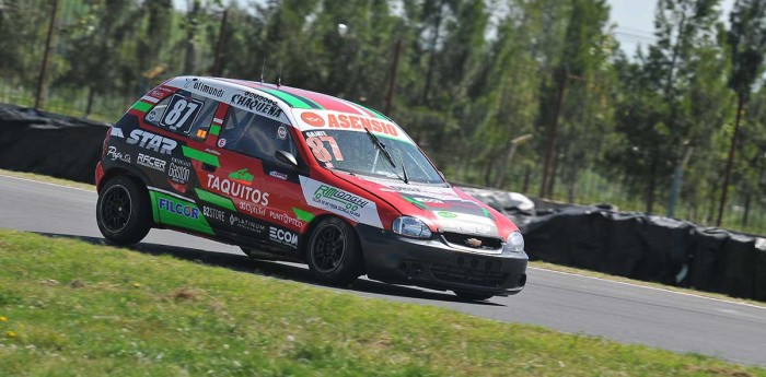 Turismo Pista: Agustín Gajate dio la nota entre los titulares de la Clase 2