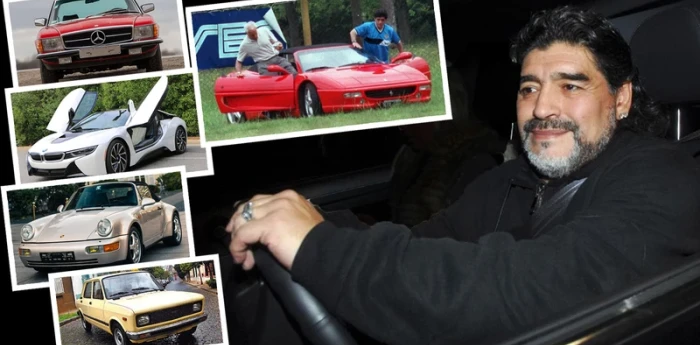 ¿Qué autos marcaron la vida de Maradona?