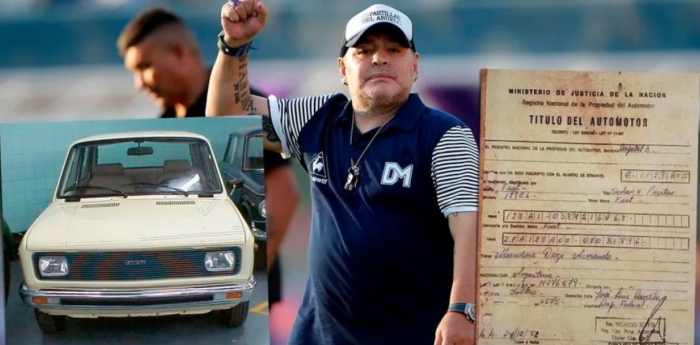 El piloto argentino que tiene el primer auto 0km de Diego Maradona