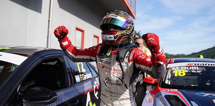 Franco Girolami tras consagrarse campeón en el TCR Italy: "Lo busqué mucho"