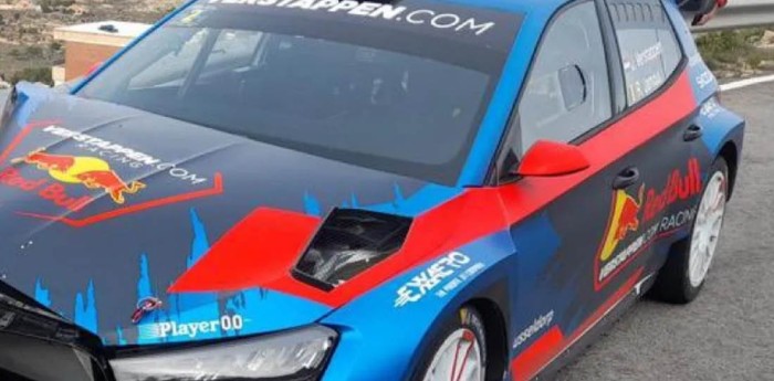 El padre de Max Verstappen se accidentó al mando de un auto de Rally