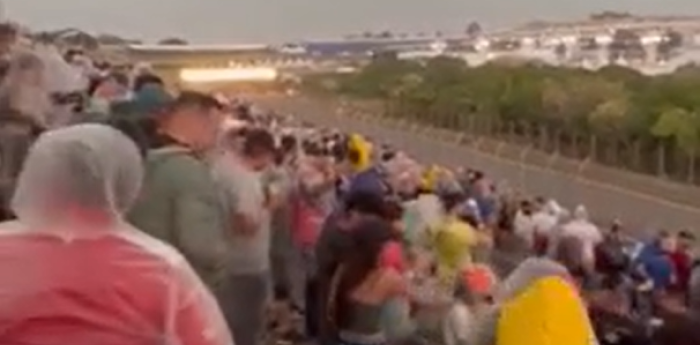 F1: ¿Cómo se vivió desde la tribuna la tormenta que se desató en el GP de Brasil?