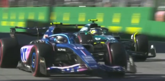 F1: el impresionante duelo entre Alonso y Gasly