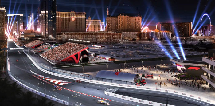 ¡Va tomando color! Las Vegas ya se prepara para recibir a la F1