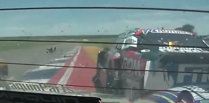 TC: ¡Desde adentro! Así se vio el infartante duelo entre Trucco y Todino en Toay