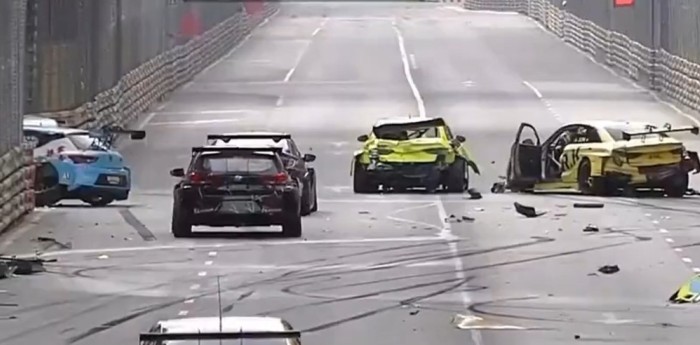 ¡Impactante! el fuerte accidente en el TCR Asia Challenge