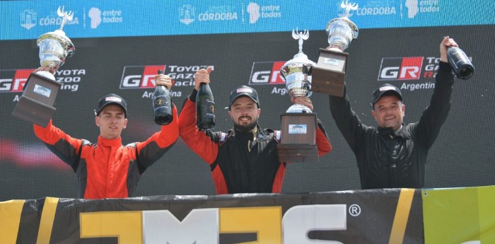 Córdoba Pista: las sensaciones del podio de la Uno Competizione en Río Cuarto