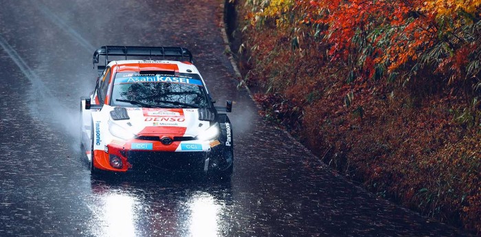 Rally Mundial: Elfyn Evans manda en Japón después un viernes caótico